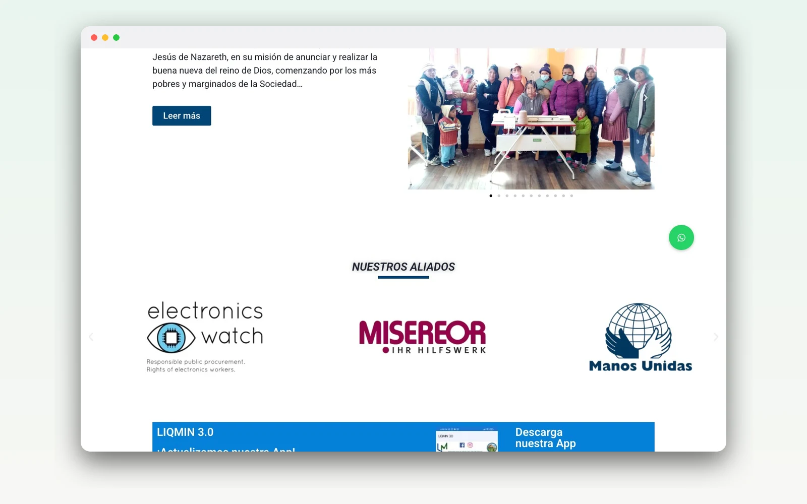 CISEP — Sitio web institucional estratégico — captura 3