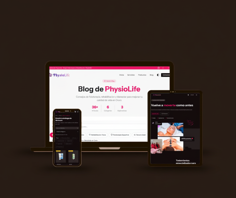 PhysioLife - Portabilidad en dispositivos
