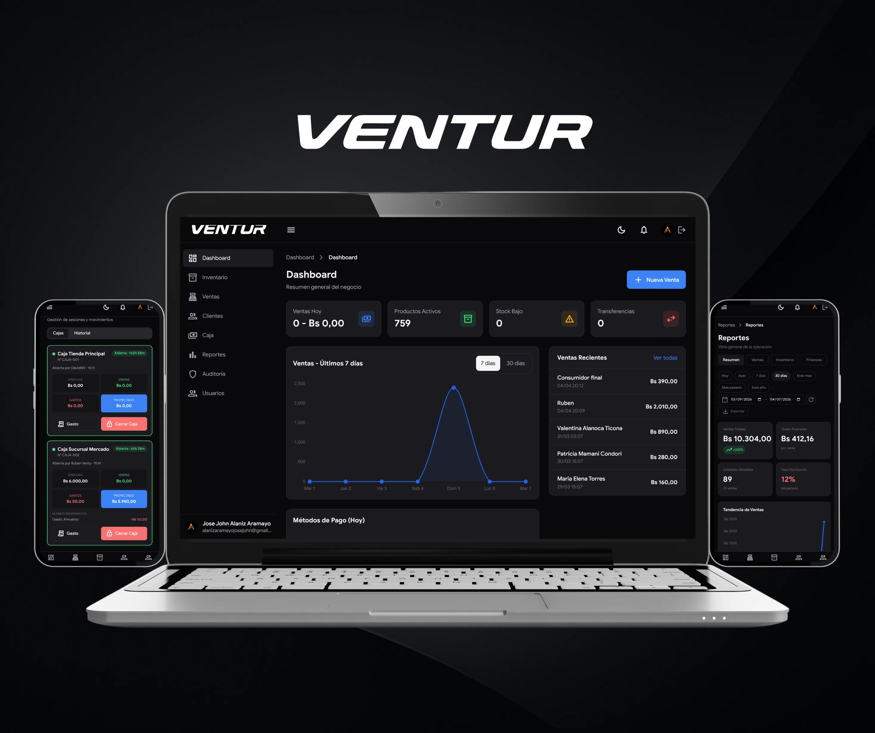 Venture - Sistema ERP Venture