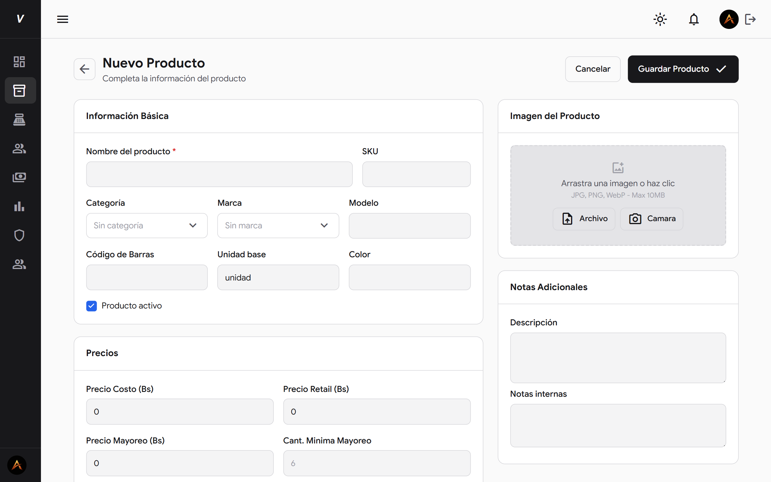 venture-typography — Google Sans aplicada en tablas, estados y métricas