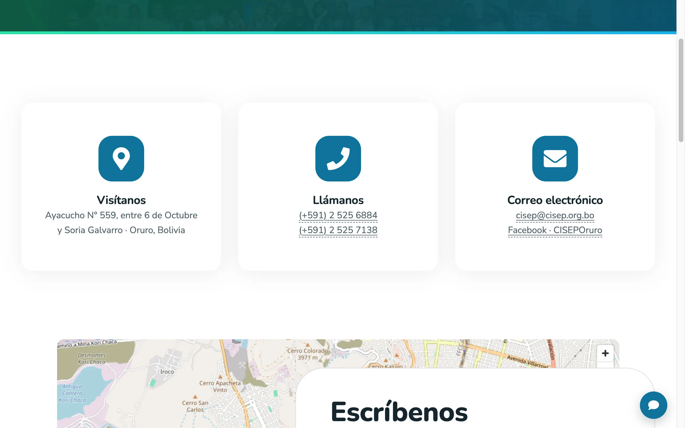 CISEP: contacto