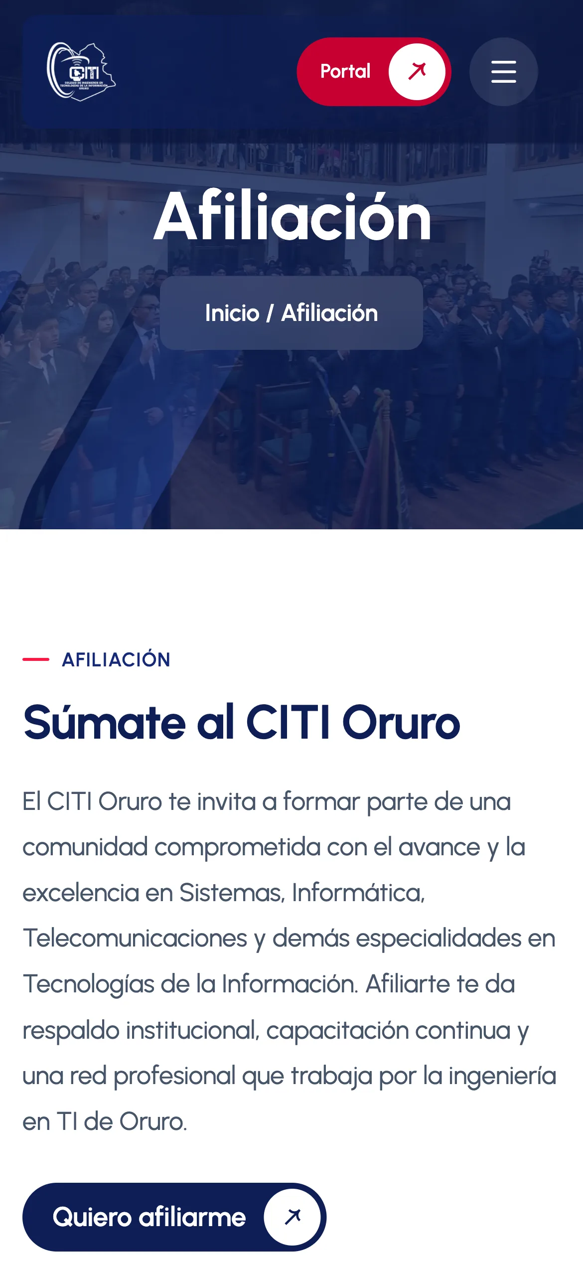 CITI Oruro en el celular: afiliación en el celular