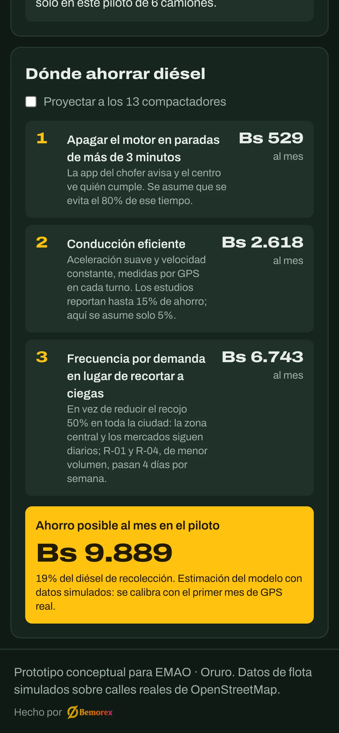 Ruta Limpia en el celular: dónde ahorrar diésel
