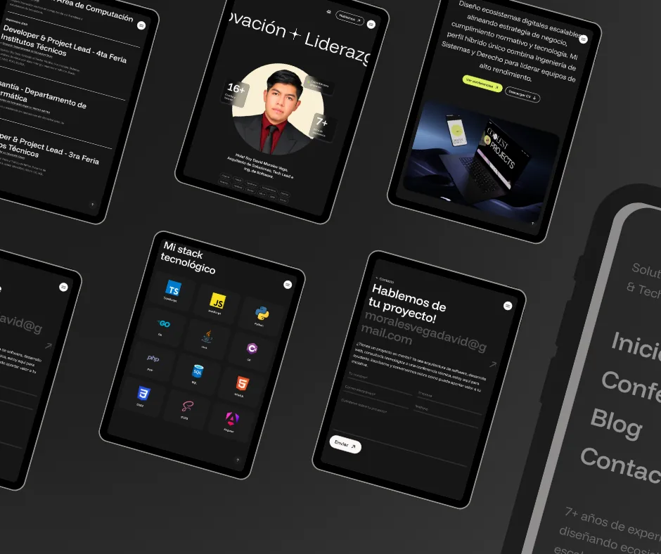 David Morales Vega — ipads