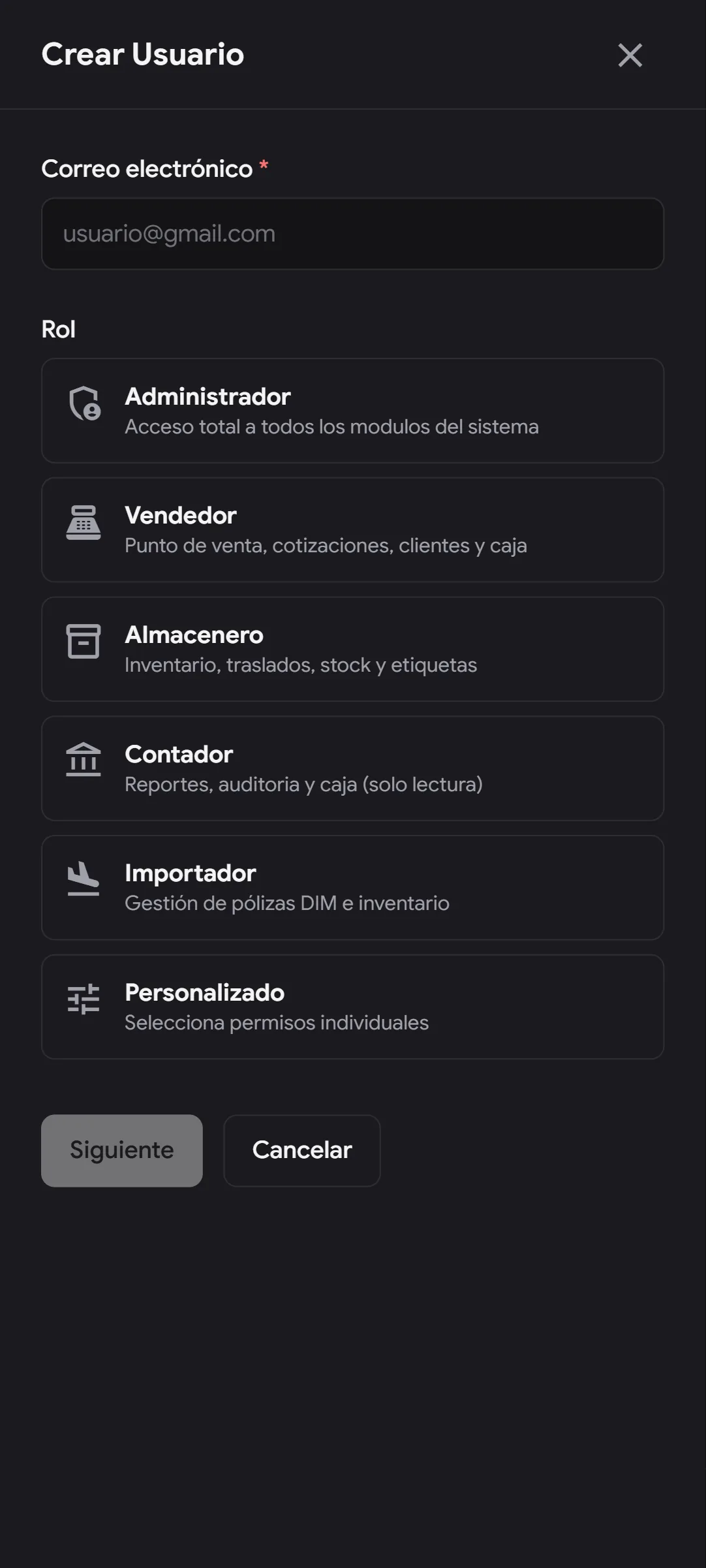 Venture — usuarioform