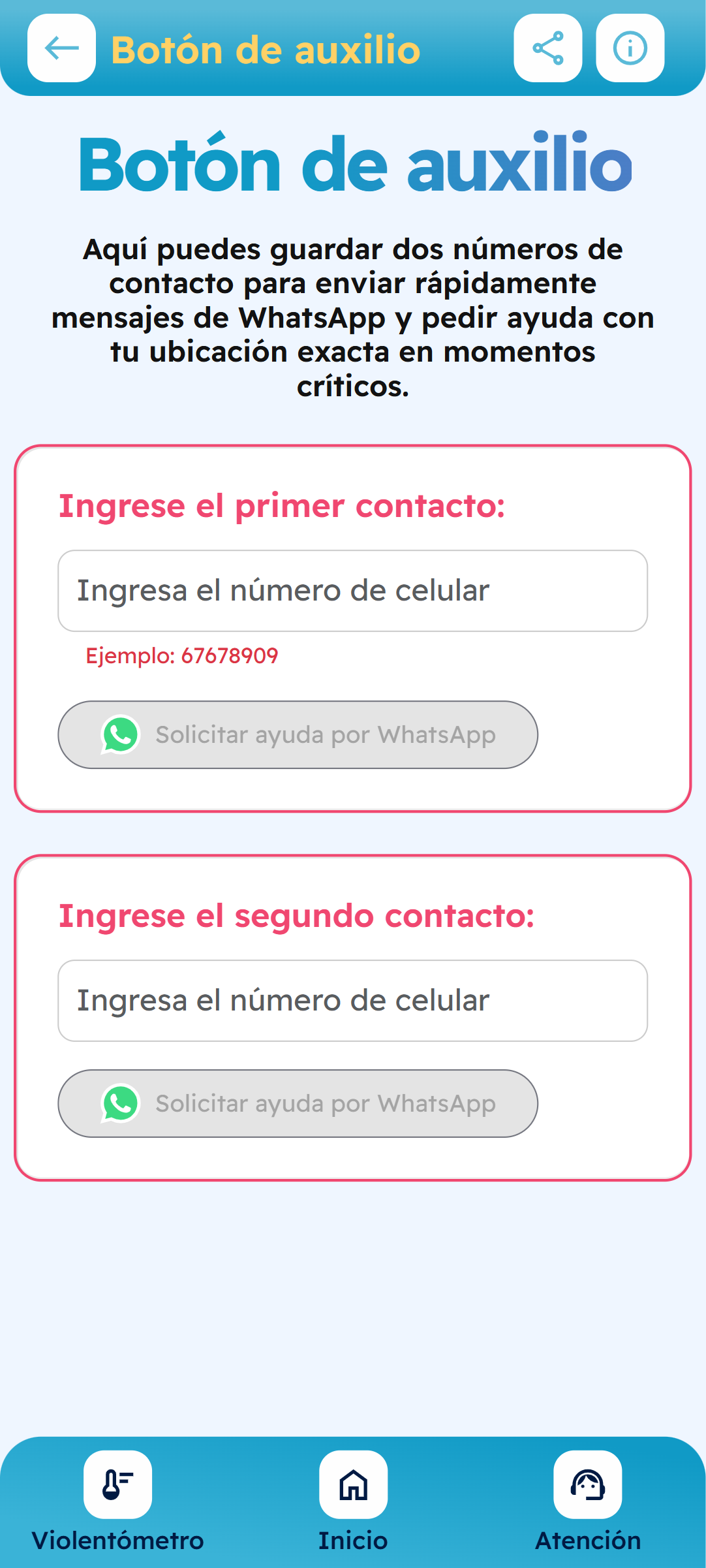 Vive Sin Miedo — vive alerta