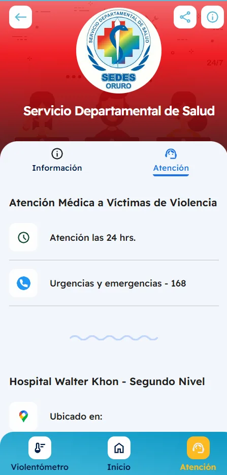 Vive Sin Miedo — atencion