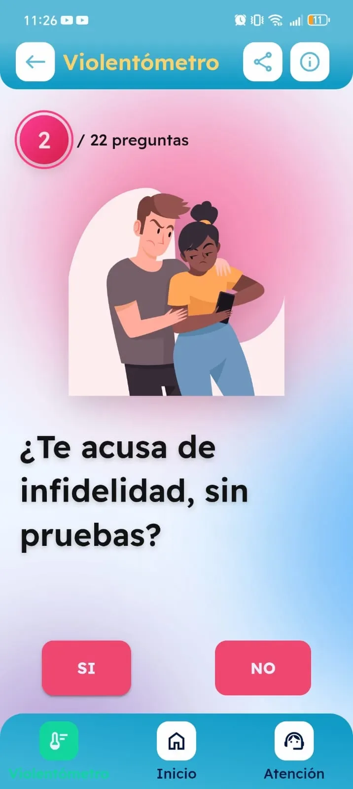 Vive Sin Miedo — violentometro digital
